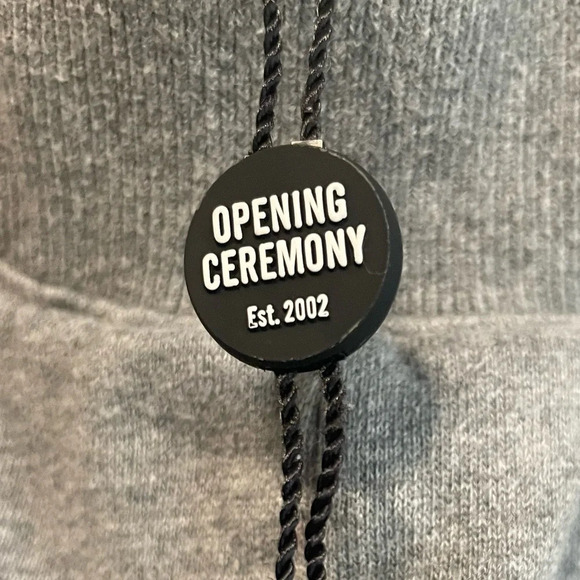 Opening Ceremony Scalloped Hem Grey Sweatpants - XS - Picture 2 of 7